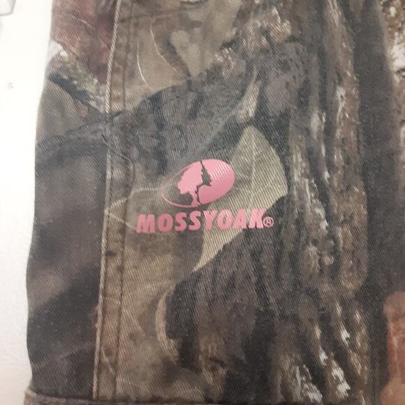 Mossy Oak Cargo Hunting Pants Womens 2XL Green Break Up Country Camo - Picture 2 of 12